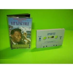 Nat 'King' Cole Christmas With Cassette Tape 1989 Jazz Soul Holiday Classics
